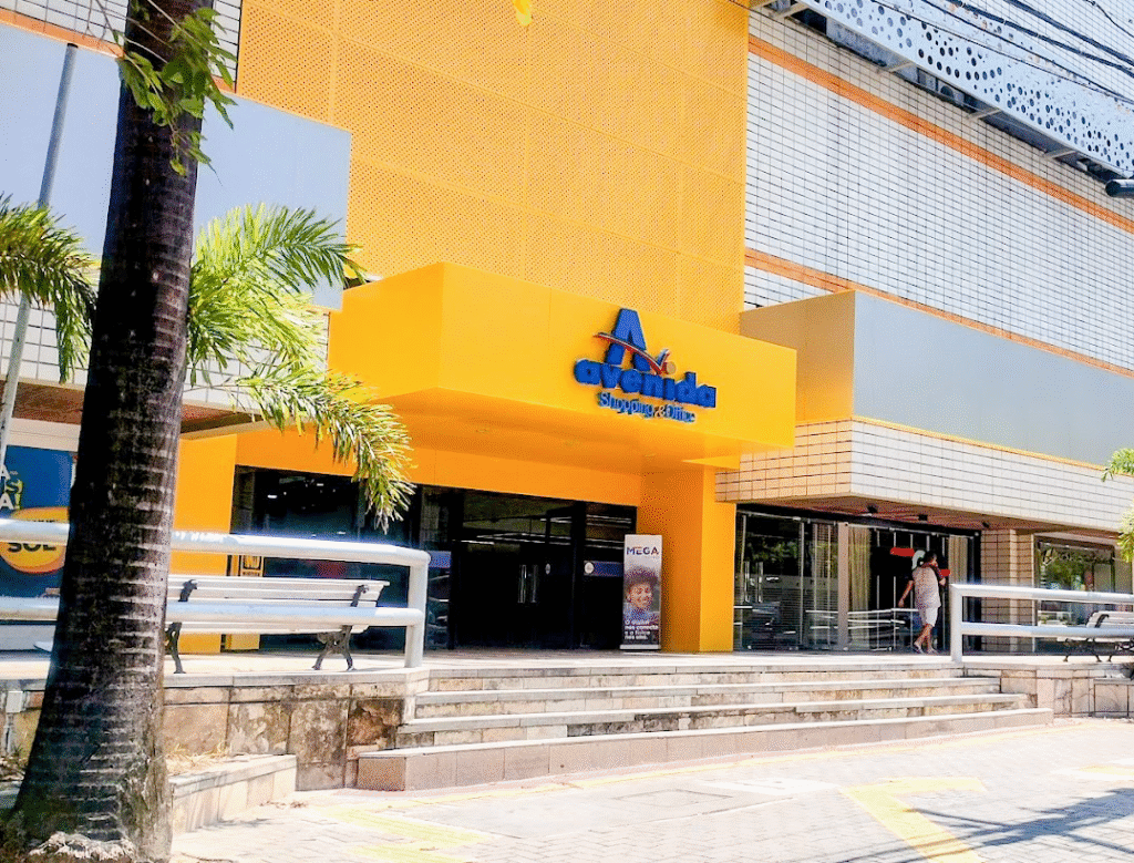 Fachada do Shopping Avenida
